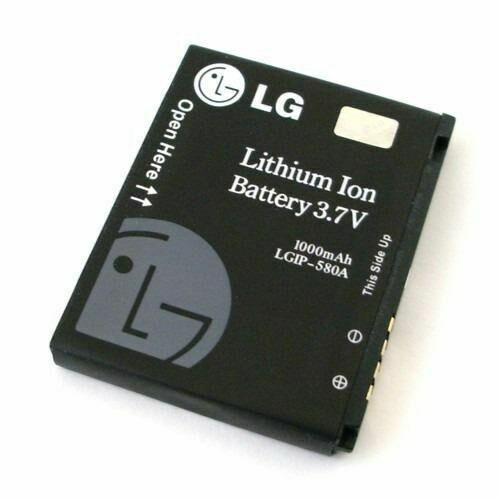 Replacement OEM LG 3.7v 1000mah Lithium Ion Battery Lgip580a for sale
