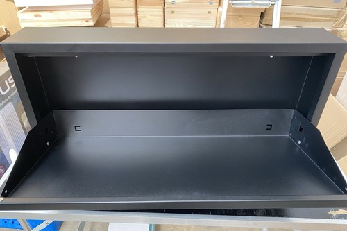 Stapelbarer Schuhschrank BILLY 1 Spinder Design Stahl 75x37,5x12,5cm Schwarz - Bild 6 von 7