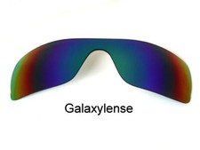 Galaxy Replacement Lenses For Oakley Batwolf Green color Polarized 100 UVAB