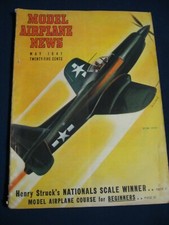 Vintage Model Airplane News Magazine - May 1947