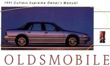 1991 Oldsmobile Cutlass Supreme Owners Manual User Guide