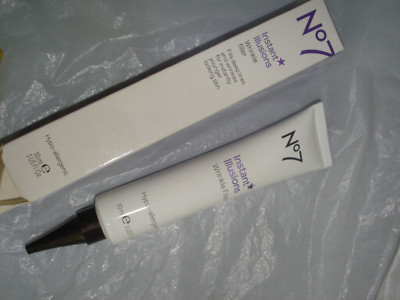 No7  Instant Illusions Wrinkle Filler 30ml 1 oz.  - New In Box