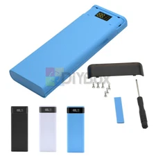 5V USB 18650 Mobile Power Bank Case 8-section Quick Charging Protection Box