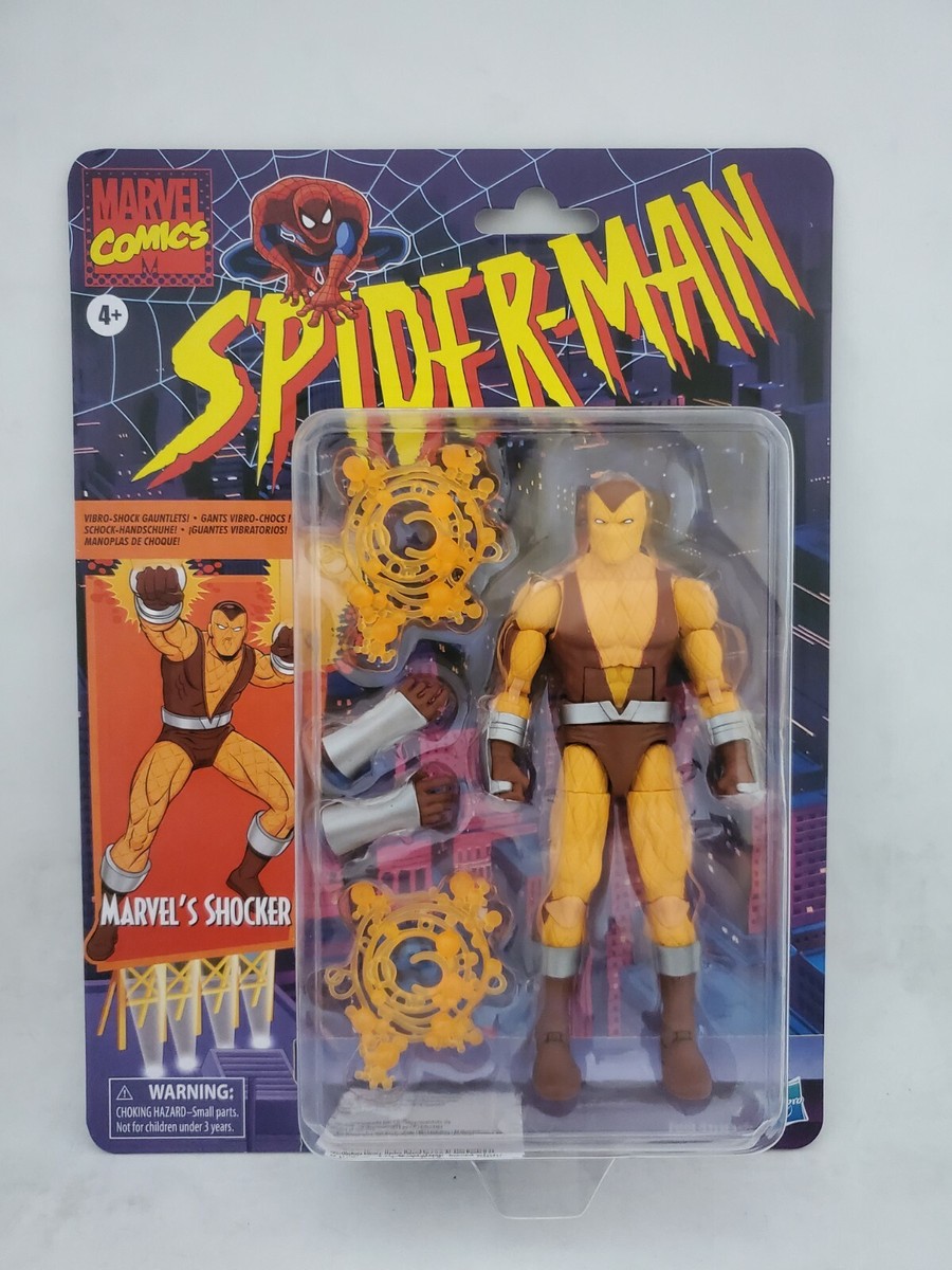 Marvel Legends Shocker (Spider-Man Retro Card Back) SEALED