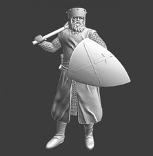 Northern Crusades Miniatures Medieval Swerd Brethern Infantry Livonian Knight 3D