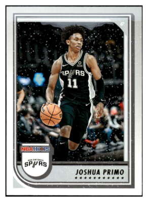Joshua Primo 2022-23 Panini NBA Hoops Winter #154 Basketball Spurs ID:54543