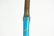 FOURCHE VINTAGE VÉLO SPORT ACIER 1" VÉLO 700C 28" FILETÉ ANCIEN bleu années 6...