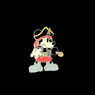 Disney Mickey Mouse Captain Jack Sparrow Pirate Fierce Official Trading Pin