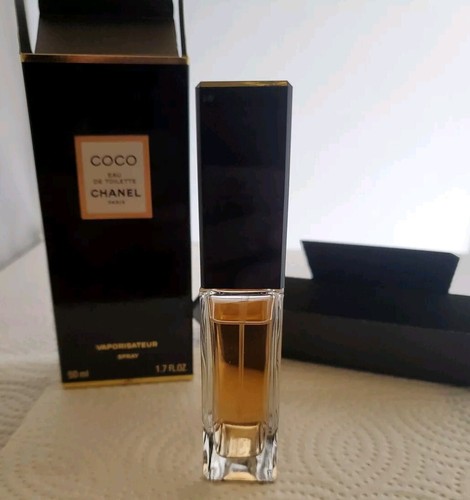 Coco CHANEL Paris 1.7 fl oz Women's Eau de Toilette Vaporisateur Spray Open Box - Picture 3 of 12
