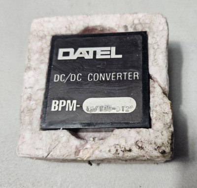 Datel DC-DC CONVERTER BPM 15/100-D12