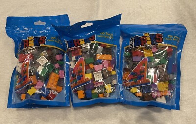NEW Lot of 3 STRICTLY BRIKS Building Bricks Classic Brik 156-Piece Lego Toy Sets
