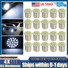10X-20X 1156/1157Car LED Bulb 1206 22SMD Light Brake/Turn/Tail/Revese Lamp White