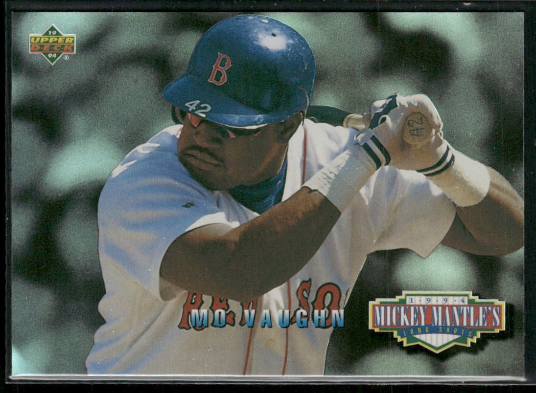 1994 Upper Deck Mo Vaughn Mickey Mantle's Long Shots #MM19 Boston Red Sox