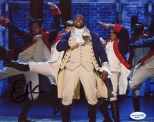 Okieriete Onaodowan "Hamilton" AUTOGRAPH Signed Autographed 8x10 Photo D ACOA