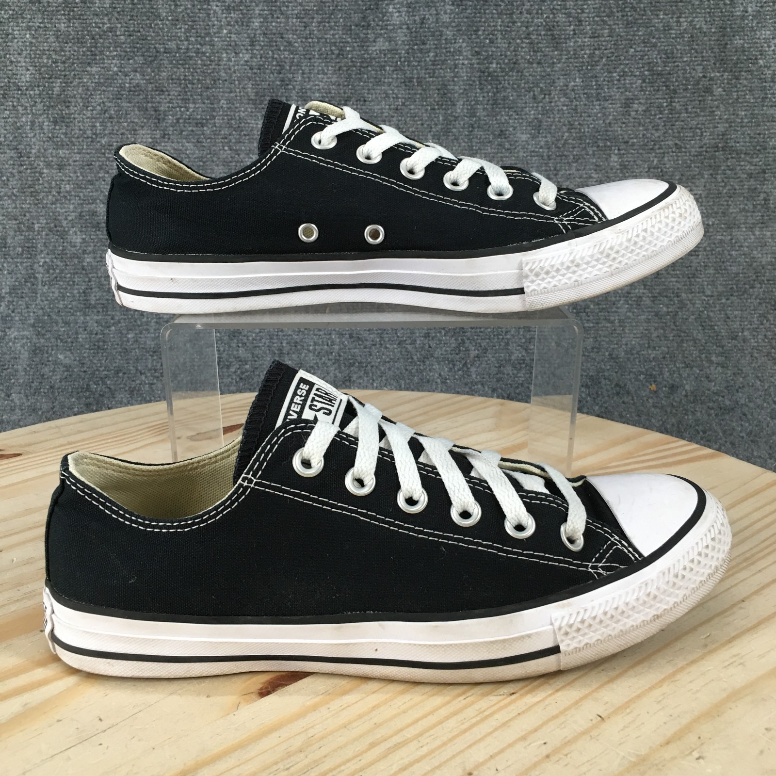 Converse Chuck Taylor All Star Shoes Mens 7 Womens 9 Low Sneakers M9166C Black