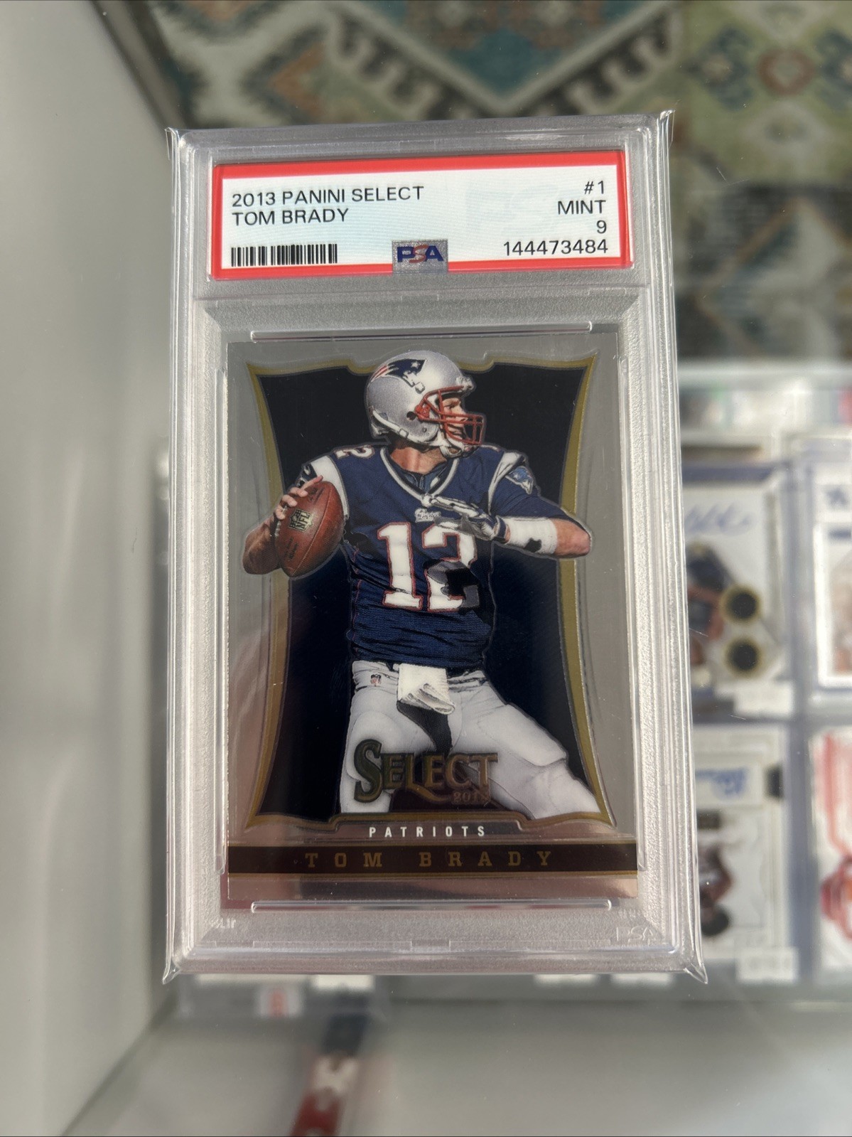 2013 Panini Select - Tom Brady #1 Psa 9