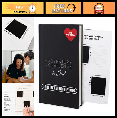 Couples Date Night Game - 50 Scratch-Off Challenges for Intimacy & Connection