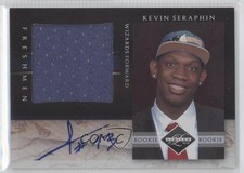 2010 Limited Freshman Jumbo Materials Signatures 93/99 Kevin Seraphin Auto 0s3
