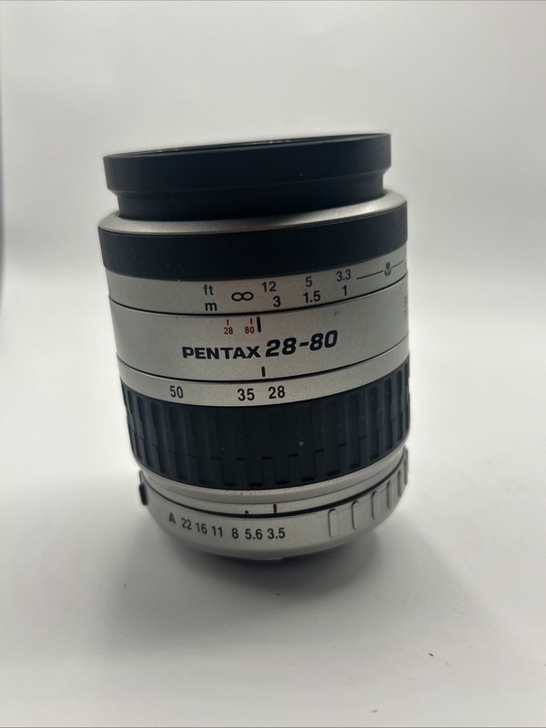 Pentax 28-80mm F/3.5-5.6 SMC Silver K Mount UNTESTED #299
