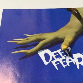 SEGA SATURN SS DEEP FEAR Japanese Horror Video Game Tested with Manual USED
