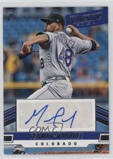2019 Panini Chronicles Prestige German Marquez #PA-GM Auto 5w7