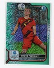 2022 Bowman Chrome UEFA Under21 Ewoud Pletinckx 1st Pros Aqua Shimmer #/125 (KD)