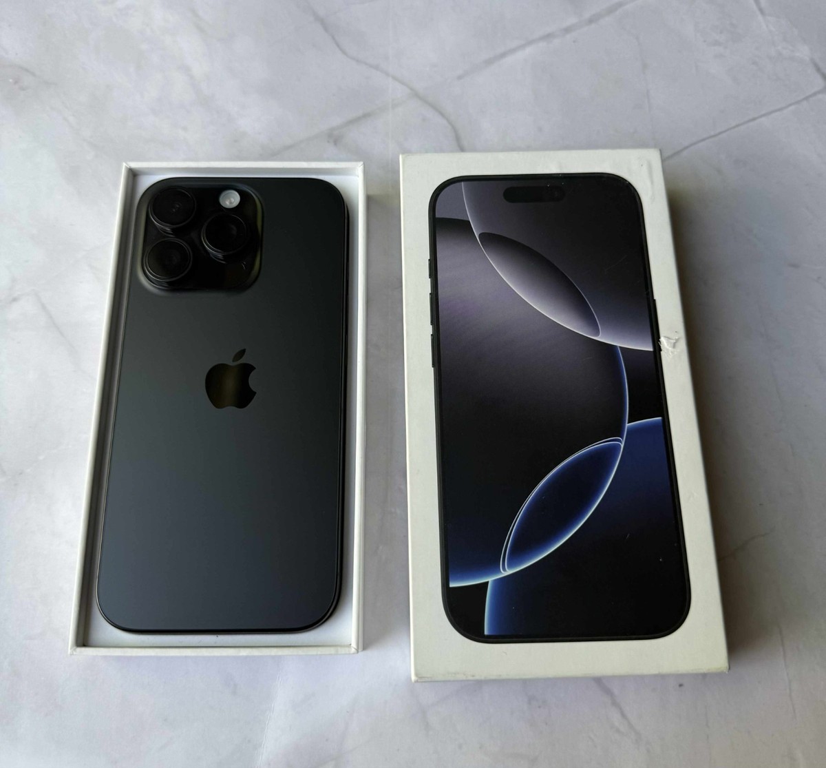 Apple iPhone 16 Pro 128 GB, Black Titanium READ!!!!!!!!!! | eBay