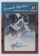 2016 Donruss Optic Red Signatures 43/50 Yannick Ngakoue #150 Auto 1x9