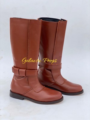 Obi-Wan Kenobi Leather Boots   Star Wars Jedi Cosplay Costume Footwear