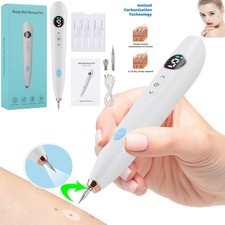 Portable Plasma Pen 9 Modes LCD Freckle Remover Skin Mole Wart Dark Spot Remove