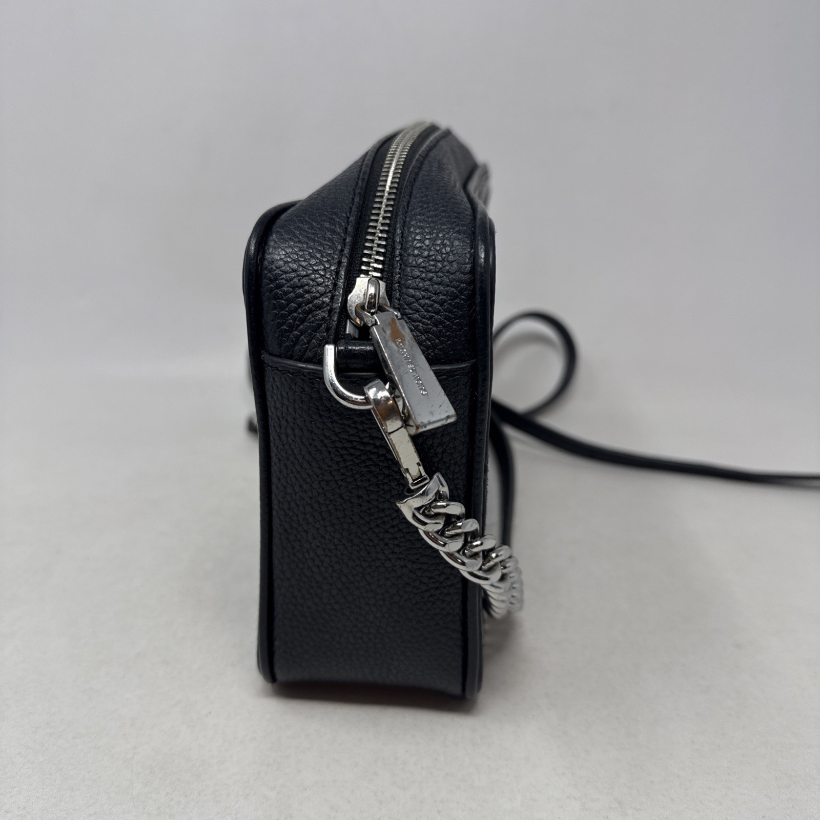 Michael Kors Black Leather Patchwork Crossbody Ba… - image 6