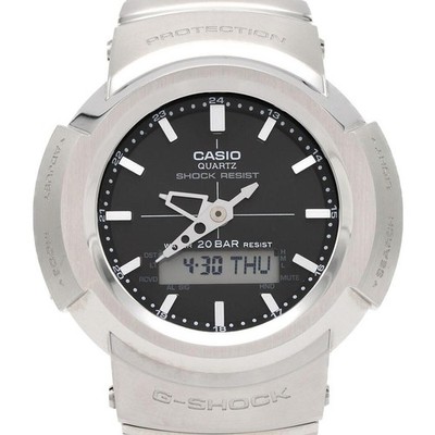 CASIO G-Shock AWM 500D 1AJF SS Solar Quartz No.gs3613