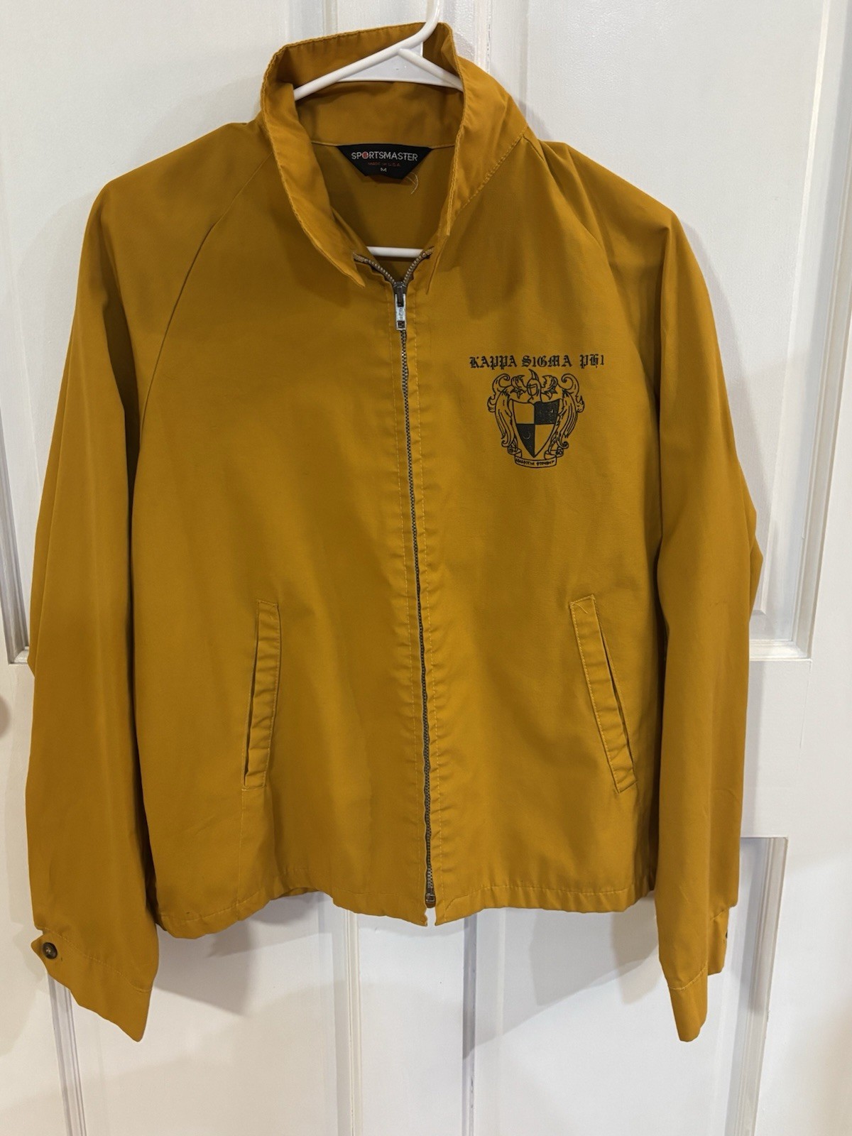 Vintage Sportsmaster USA Kappa Sigma Phi Zip Up Jacket - Led Zepplin Medium