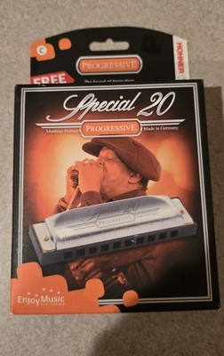 Hohner SPC20-C Progressive Special 20 Key of C Harmonica MADE IN GERMANY