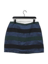 Oliver Bonas Women's Mini Skirt UK 16 Black Polyester