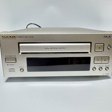 ONKYO C-709X CD Player Hi-Fi Stereo Compact Disc Player Silver Tested Japan