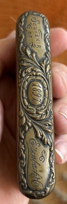 Rare Antique 1897 Advertising Souvenir of Eisenbach Co Brush