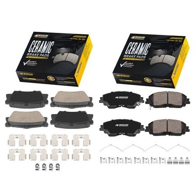 Premium Ceramic Brake Pads Set for Toyota Camry LE/SE 2020-2024 Models