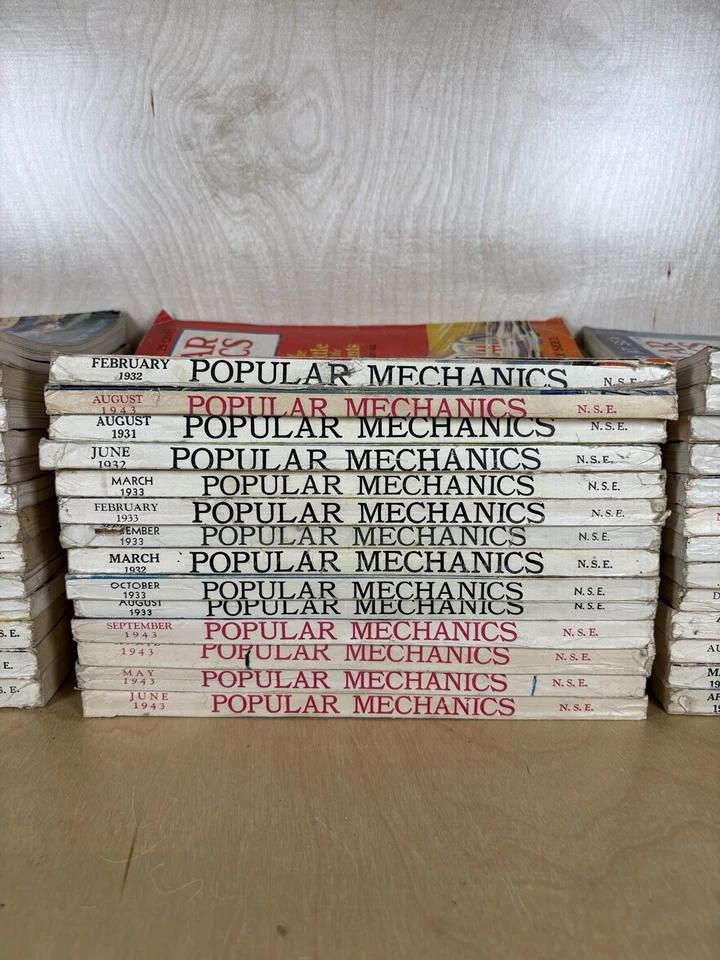 40! | 1930s–40s Popular Science Magazines | Rockets, Cars, Planes, Science, War Foto 3 de 4