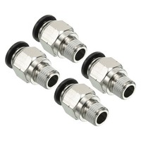 "8Mm X 1/8\"NPT Gewinde Push-To-Connect-Fittings,4Er Pack Gerade"