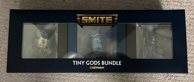 Smite Tiny Gods Bundle - Brand New - Anubis, Ymir and Neith Figurines
