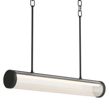 Kohler Lighting 27267-CHLED Purist 34"W LED Linear Chandelier - Black