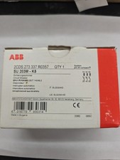 ABB SU203M-K5 5A 3 Pole 480Y/277V K Curve DIN Rail Circuit Breaker NEW