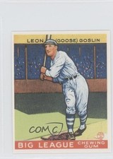 1983 Renata Galasso 1933 Goudey Reprints Goose Goslin Leon (Goose) #168 HOF 1q7
