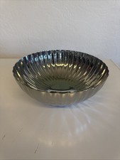 Georg Jensen Stainless Steel Large Mirror Bowl Bernadotte Collection 10" Dia