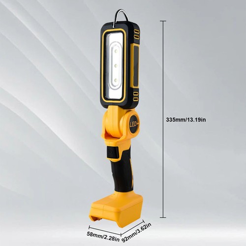 3000LM LED Work Light Flashlight Spotlight For DeWalt 20V 30W MAX Li-Ion Battery - Picture 2 of 12
