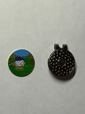 Be The Ball 1" Coin Style Golf Marker With Hat Clip - A Beauty!
