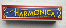 Schylling Harmonica Classic 16-Hole Retro-Style Red  Chrome NEW in Box