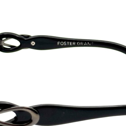 Foster Grant Second Chance Sunglasses Black Butterfly Round Wrap Gradient Lenses - Picture 7 of 10