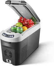 Frigo Portatile 15 Litri, 12V/24V DC Frigoriferi Portatile, Contenitore Refriger